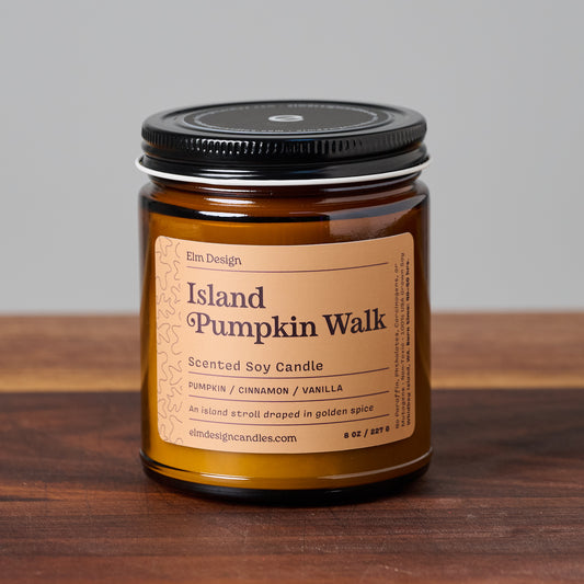 Island Pumpkin Walk Soy Candle