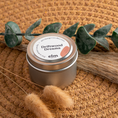 Load image into Gallery viewer, Driftwood Dreams scented soy candle in colorfully labeled 2 oz container.