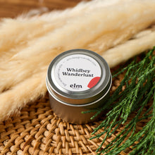 Load image into Gallery viewer, Elm Designs Whidbey Wanderlust scented candle in a 2oz metal tin.
