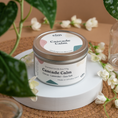 Load image into Gallery viewer, Cascade Calm scented soy candle in colorfully labeled 6 oz container.
