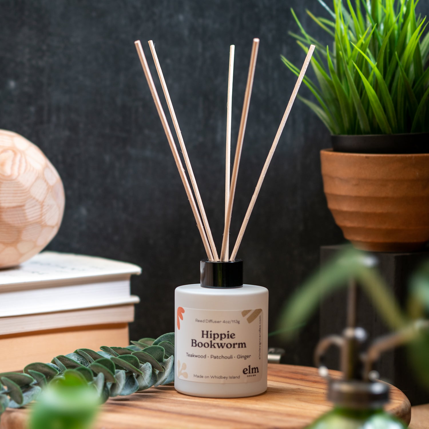 Hippie Bookworm Reed Diffuser